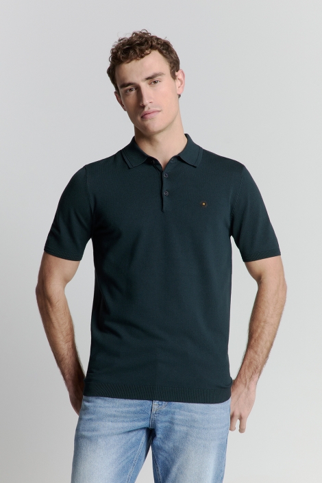 NO-EXCESS pullover short sleeve polo button s